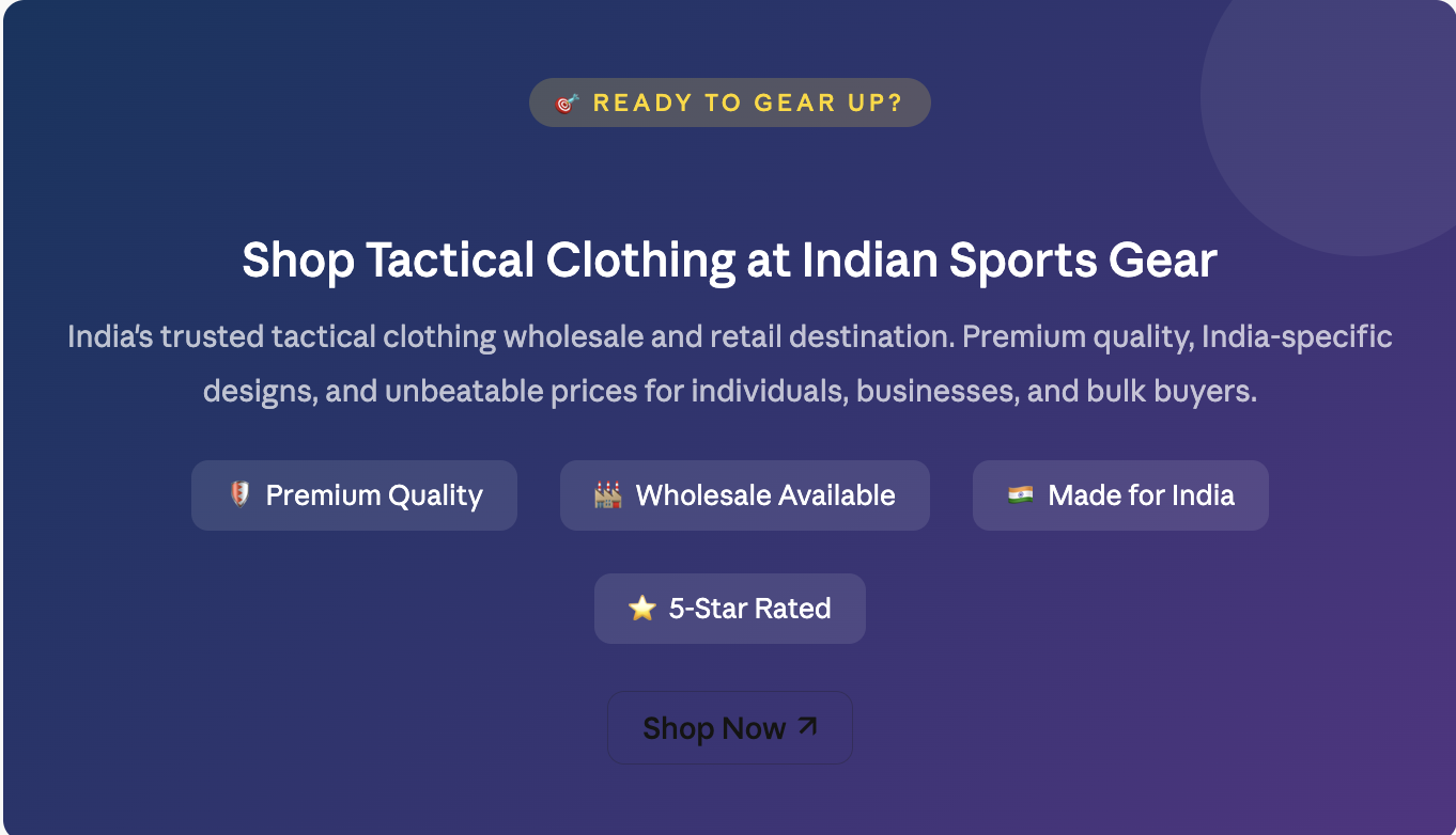 What is Tactical Clothing?