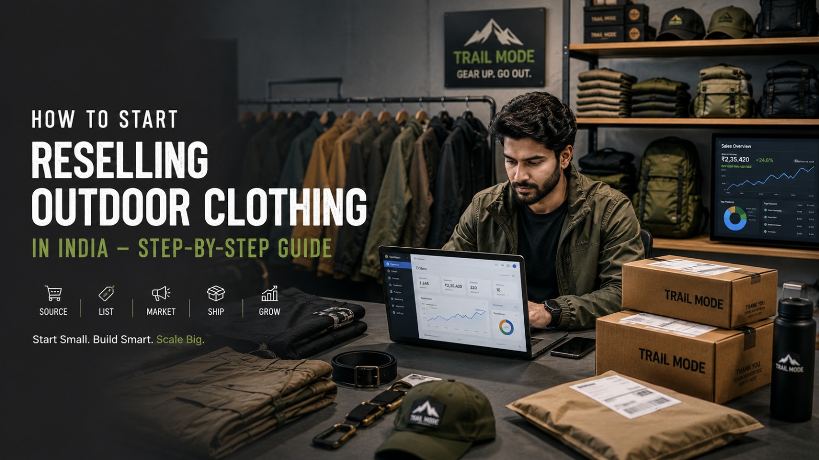How to Start Reselling Army Clothing in India
