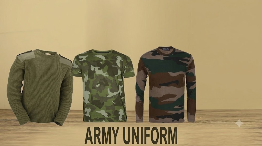 Authentic Indian Army T-Shirt for Men – Military Comfort Style