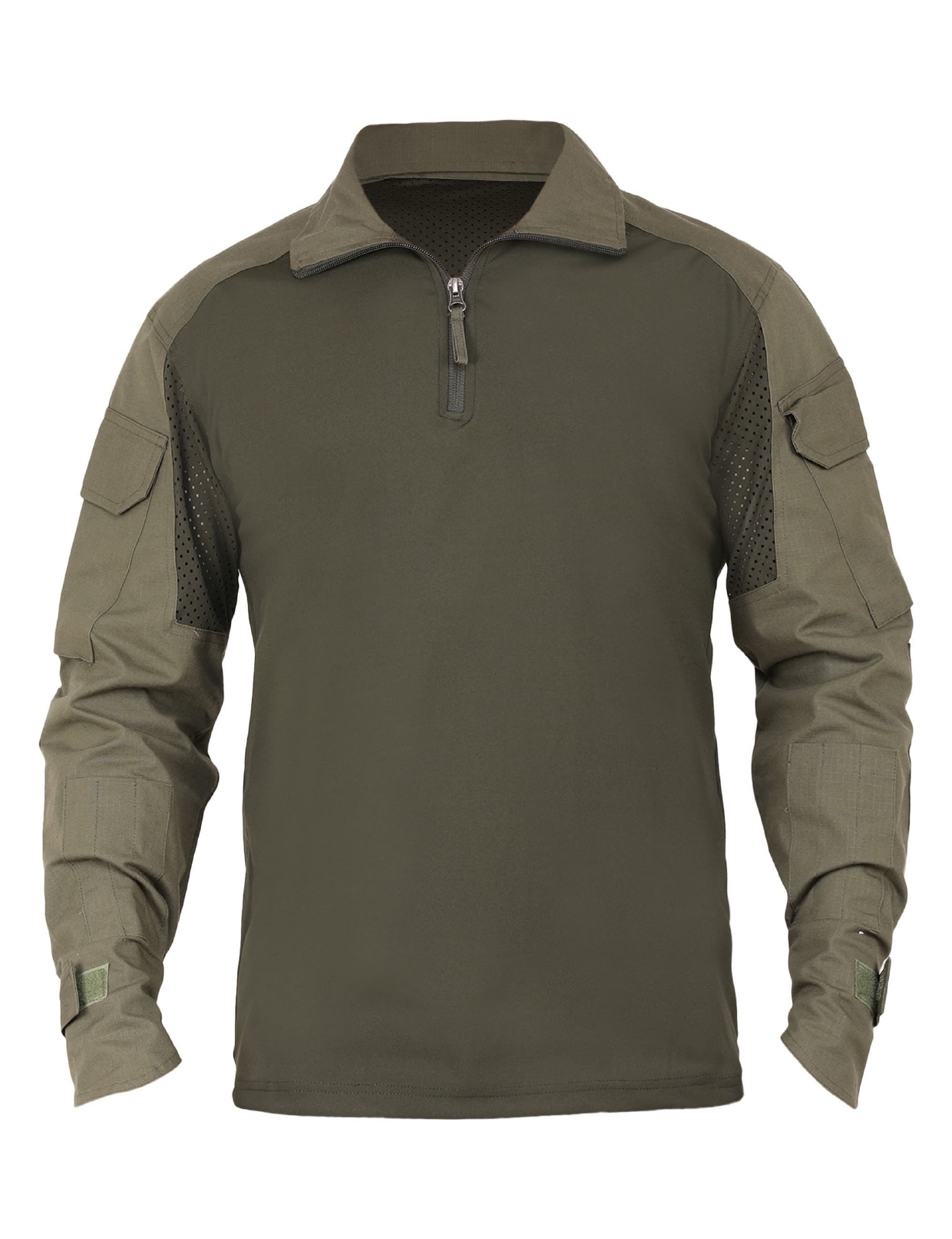 Green Tactical T-Shirt Full Sleeves