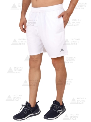 Plain White Short Online in India | Indian Sports Gear