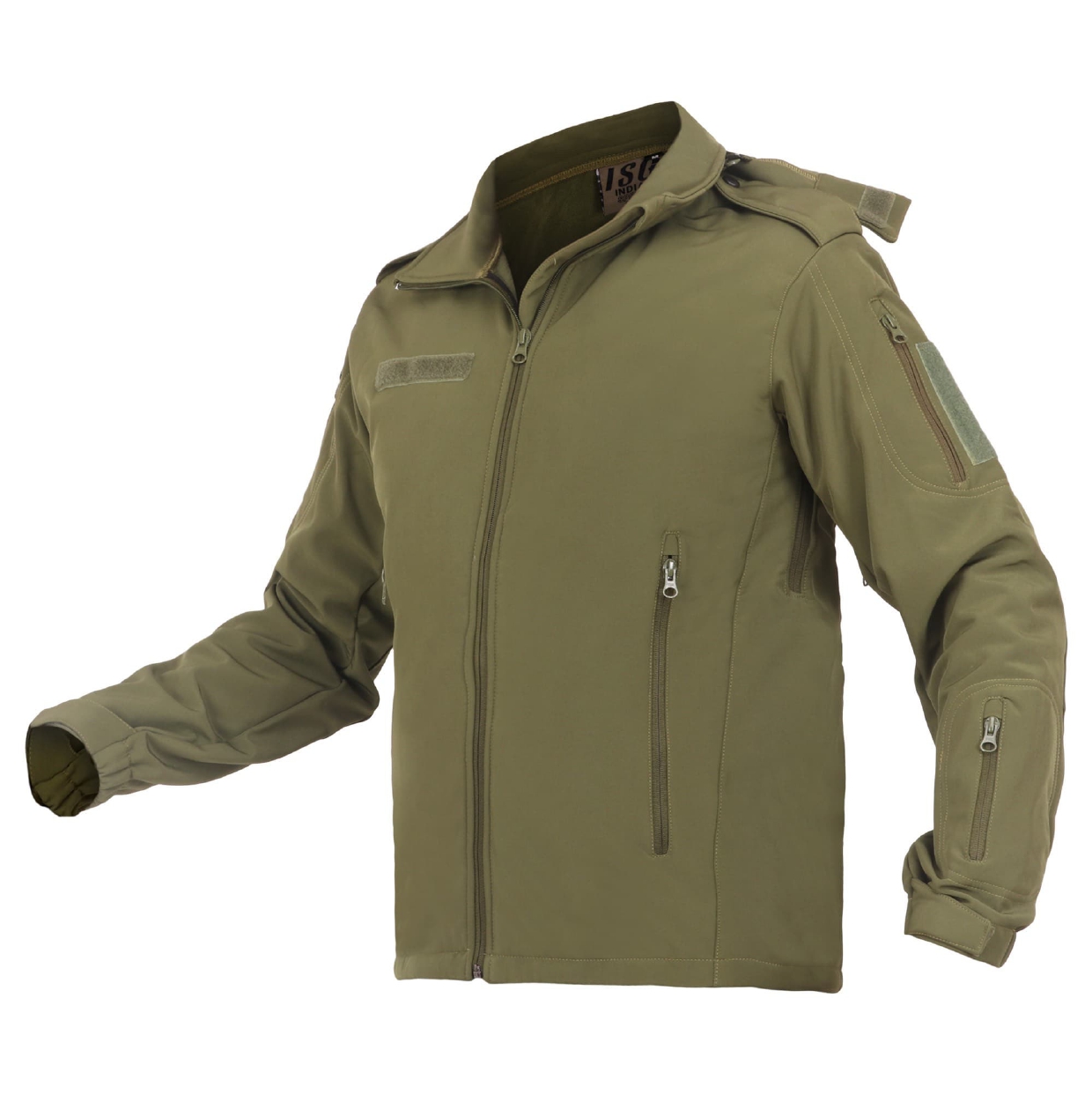 Buy Green Soft Shell Jacket Online India | ISG