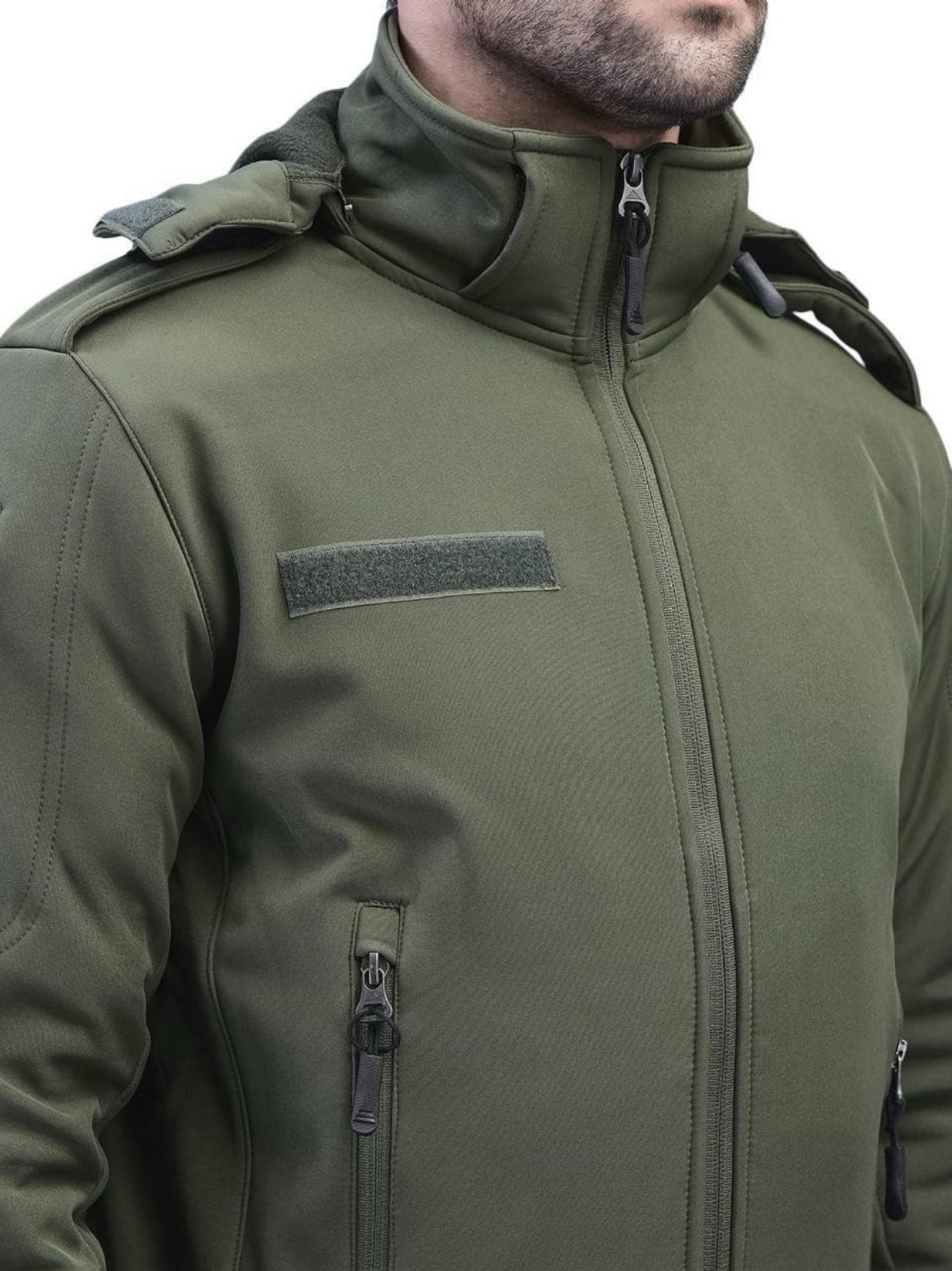 3 Layered Softshell Inner Anti Pilling Fleece