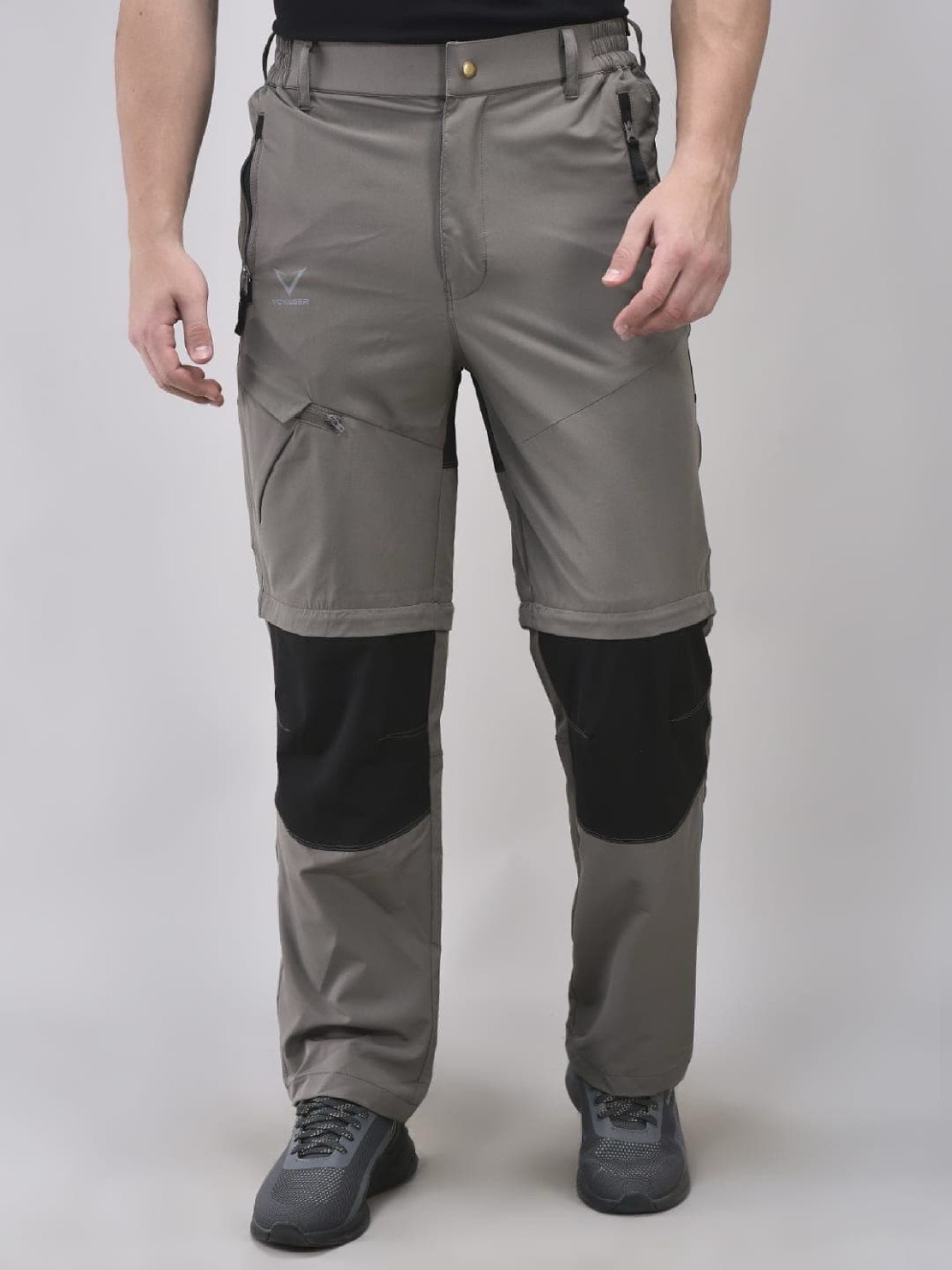 Voyager Detachable Cargo Khaki Black