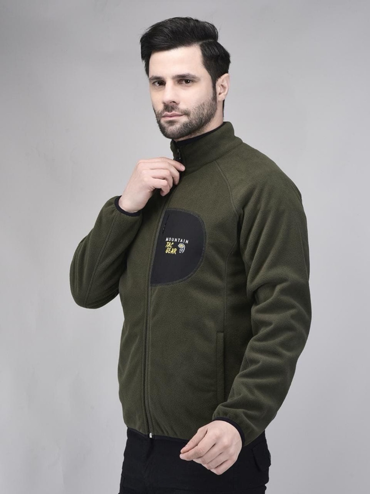 Mountain Tac Gear Jacket Olive Black