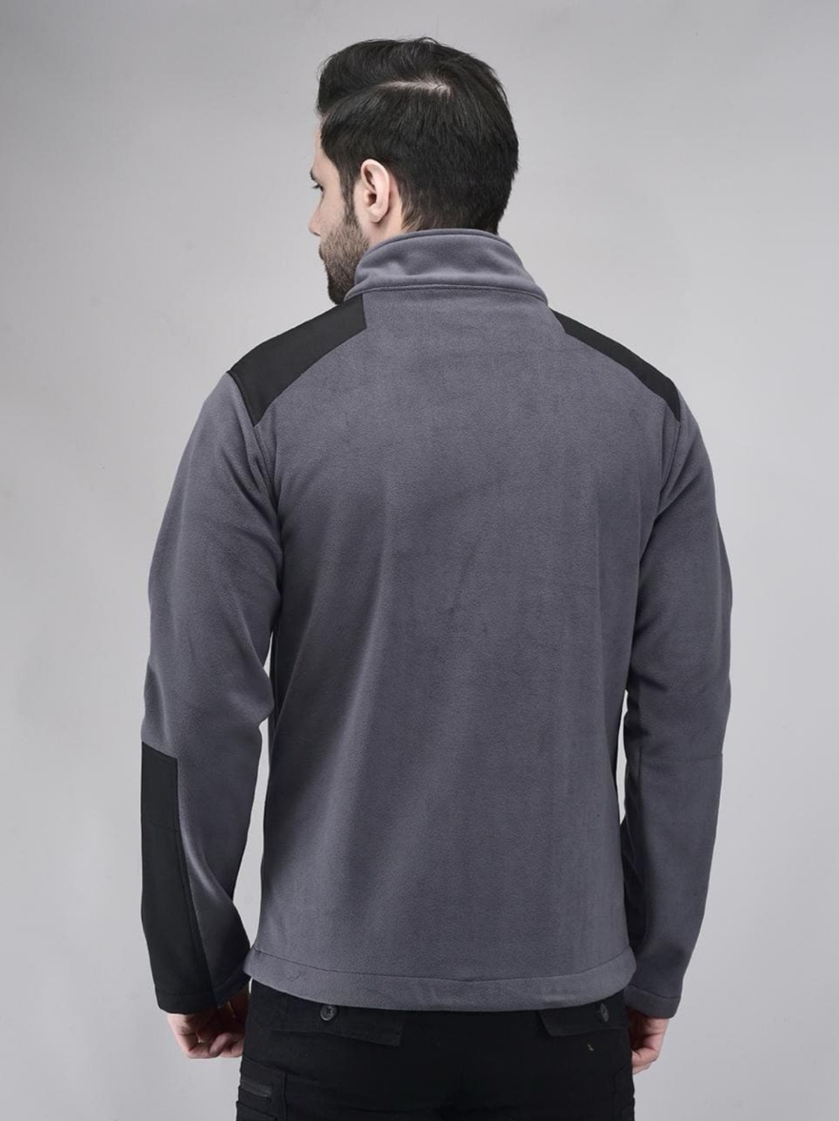 Defender Jacket Grey Black
